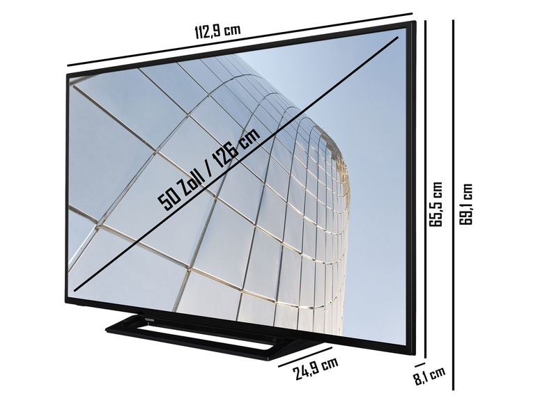 Gehe zu Vollbildansicht: TOSHIBA Fernseher »50UK3163DG« 50 Zoll 4K UHD Smart TV - Bild 3