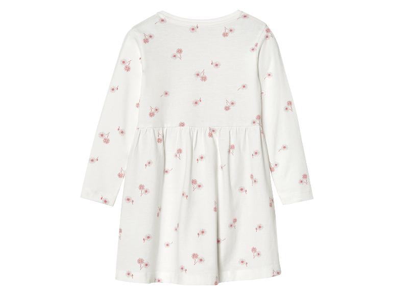 Mädchenkleid mit Blumenmuster.