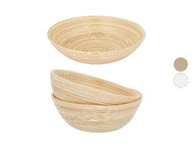 SILVERCREST® Bambus-Schale / Bambus-Schalen-Set