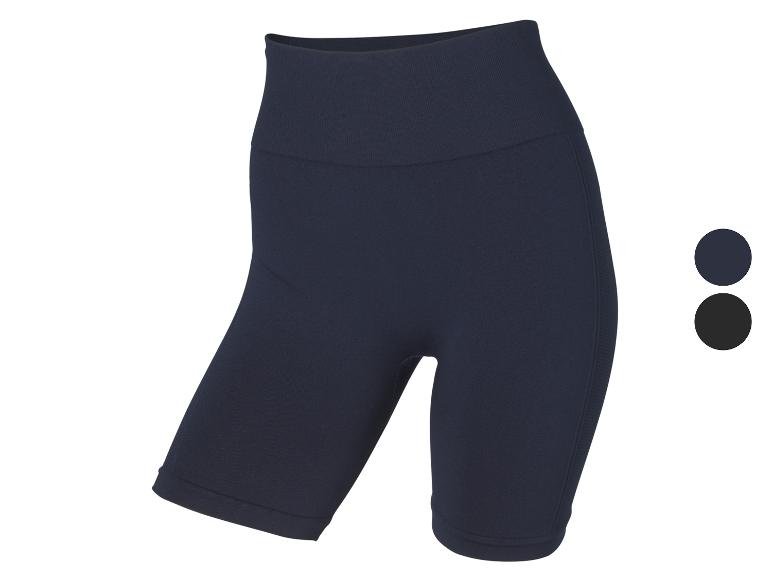 Dunkelblaue High-Waist-Radlerhose, mit Farboptionen