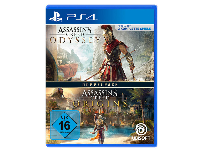 Gehe zu Vollbildansicht: Ubisoft Assassin's Creed Odyssey + Origins Compilation für PS4 - Bild 1
