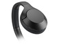 Schwarze drahtlose Over-Ear-Kopfhörer mit Knöpfen