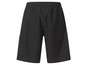 Schwarze Sport-Shorts mit Tasche