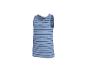 Blau gestreiftes Herren-Tanktop.