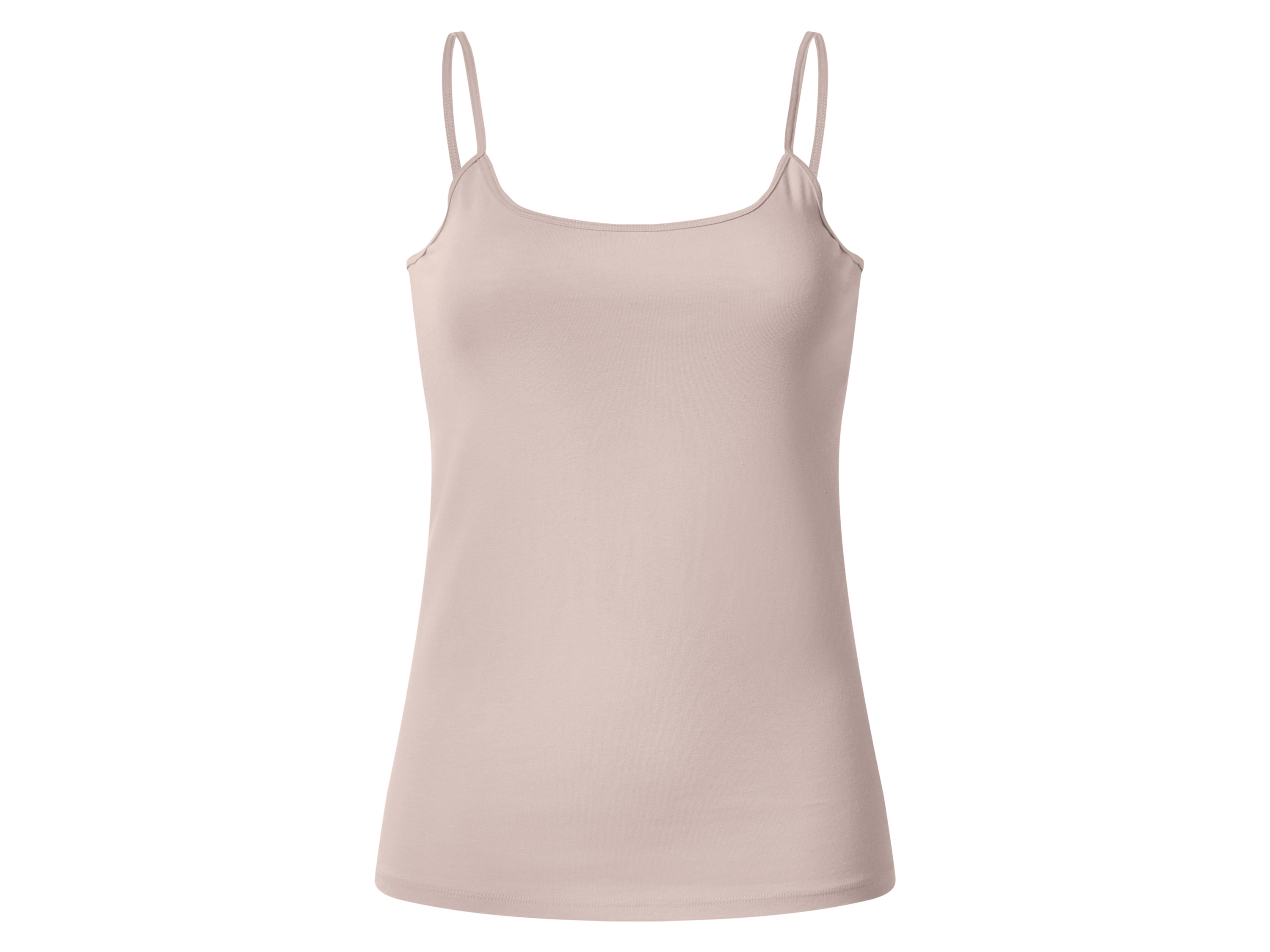 Thumbnail - esmara® Damen Spaghettiträgerhemd 3er (rosa/weiß, L(44/46))