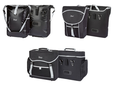 CRIVIT® Fahrrad-Gepäcktaschen-Set, 2-teilig