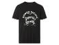Schwarzes T-Shirt mit dem Aufdruck 'Power Pacific Superior Quality'.