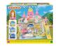 Sylvanian Families Erlebniskindergarten Sonnenschloss mit Hasenfigur und Zubehör.