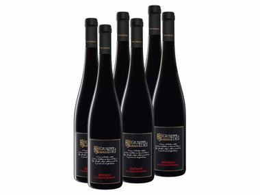 6 x 0,75-l-Flasche Weinpaket Giuseppe & Luigi Refosco dal Peduncolo Rosso IGP trocken, Rotwein
