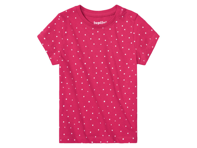 Gehe zu Vollbildansicht: lupilu® Kleinkinder Mädchen T-Shirt, 4 Stück, aus weicher Single-Jersey-Qualität - Bild 10