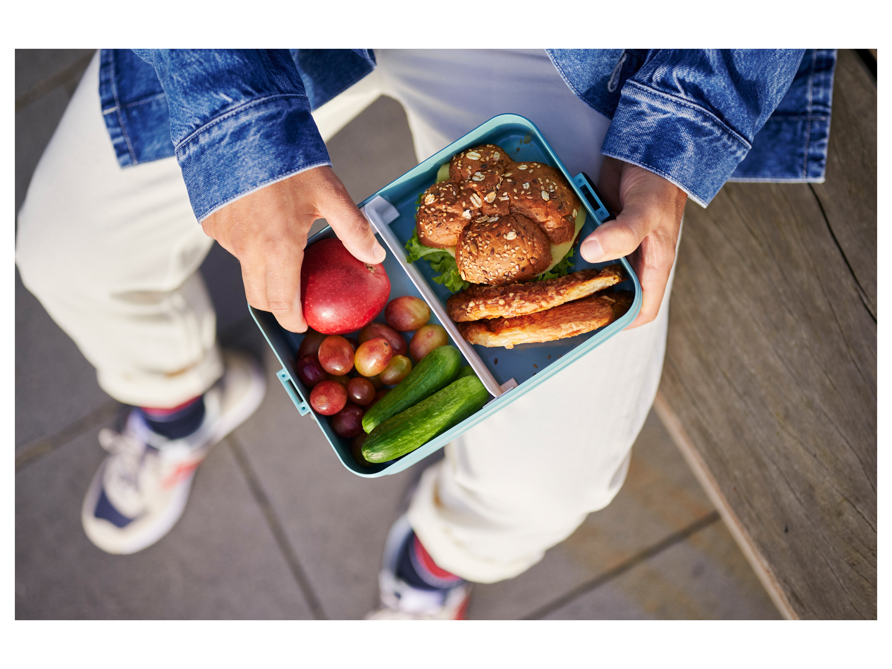 Thumbnail - Mepal Lunchbox und Trinkflasche ToGo (Lunchbox, Blau)