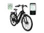 Zündapp Z810 Damen-E-Trekkingrad in Schwarz mit Ananda Ride App-Integration.