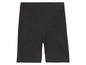 Schwarze Fahrradshorts für Damen.