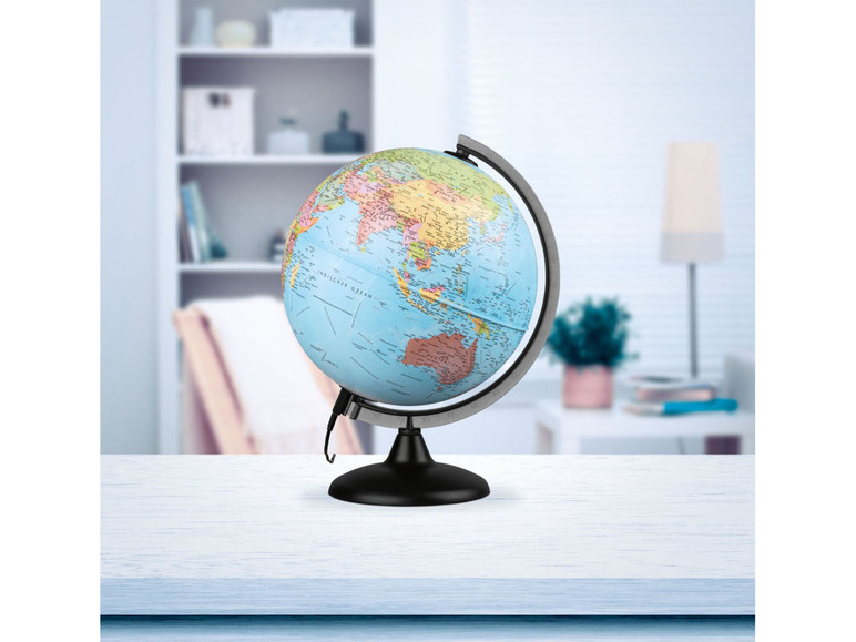 Gehe zu Vollbildansicht: LIVARNO home Tag- und Nacht-Globus mit Doppelbildeffekt, Ø 25 cm - Bild 2