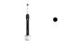 Eine Oral-B elektrische Zahnbürste mit Ladegerät.
