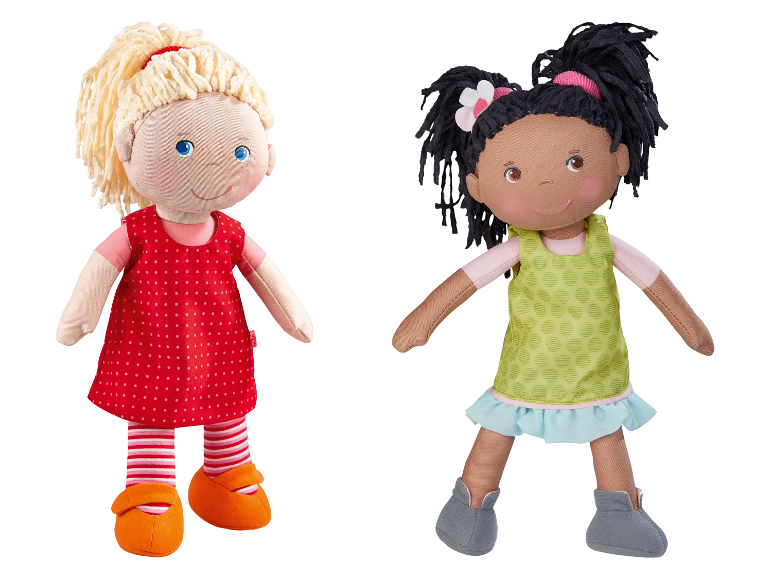 HABA Stoffpuppen Annelie und Carie.
