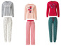 Drei Pyjama-Sets mit Disney-Prints, darunter Mickey Mouse und ein Weihnachtsmotiv.