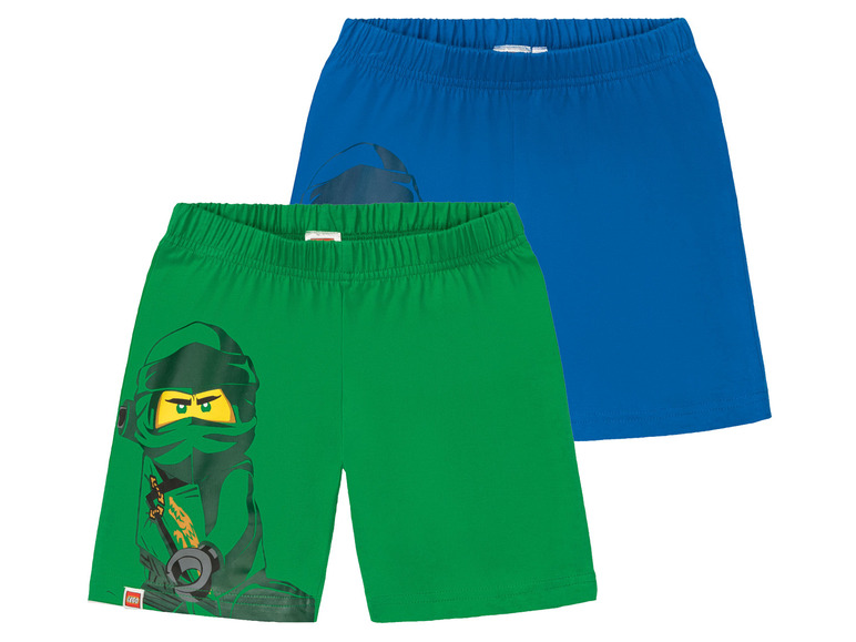 Gehe zu Vollbildansicht: LEGO Ninjago Kinder Jungen Shorts, 2 Stück, aus reiner Baumwolle - Bild 7