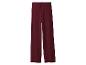 Damen-Hose mit weitem Bein in Bordeaux mit Glitzer