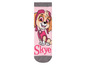Rosa Socken mit Skye von Paw Patrol.
