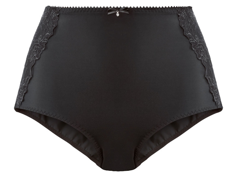 Gehe zu Vollbildansicht: esmara® Damen Miederslip, 2 Stück, mit edler Stickerei und Zierschleife - Bild 6