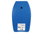 Blaues Bodyboard für Wassersport.