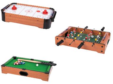 Playtive Mini Tischfußball / Air Hockey / Pool Billard