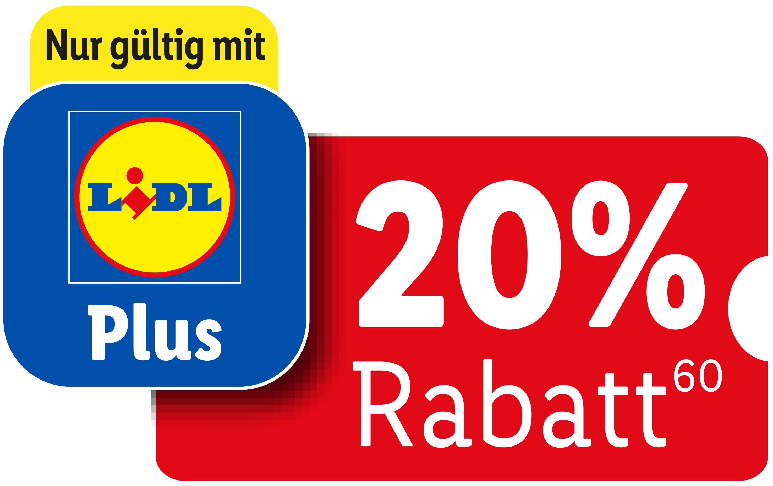 Nur gültig mit Plus: 20% Rabatt