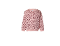 Rosa Kinder-Sweatshirt mit Leopardenmuster
