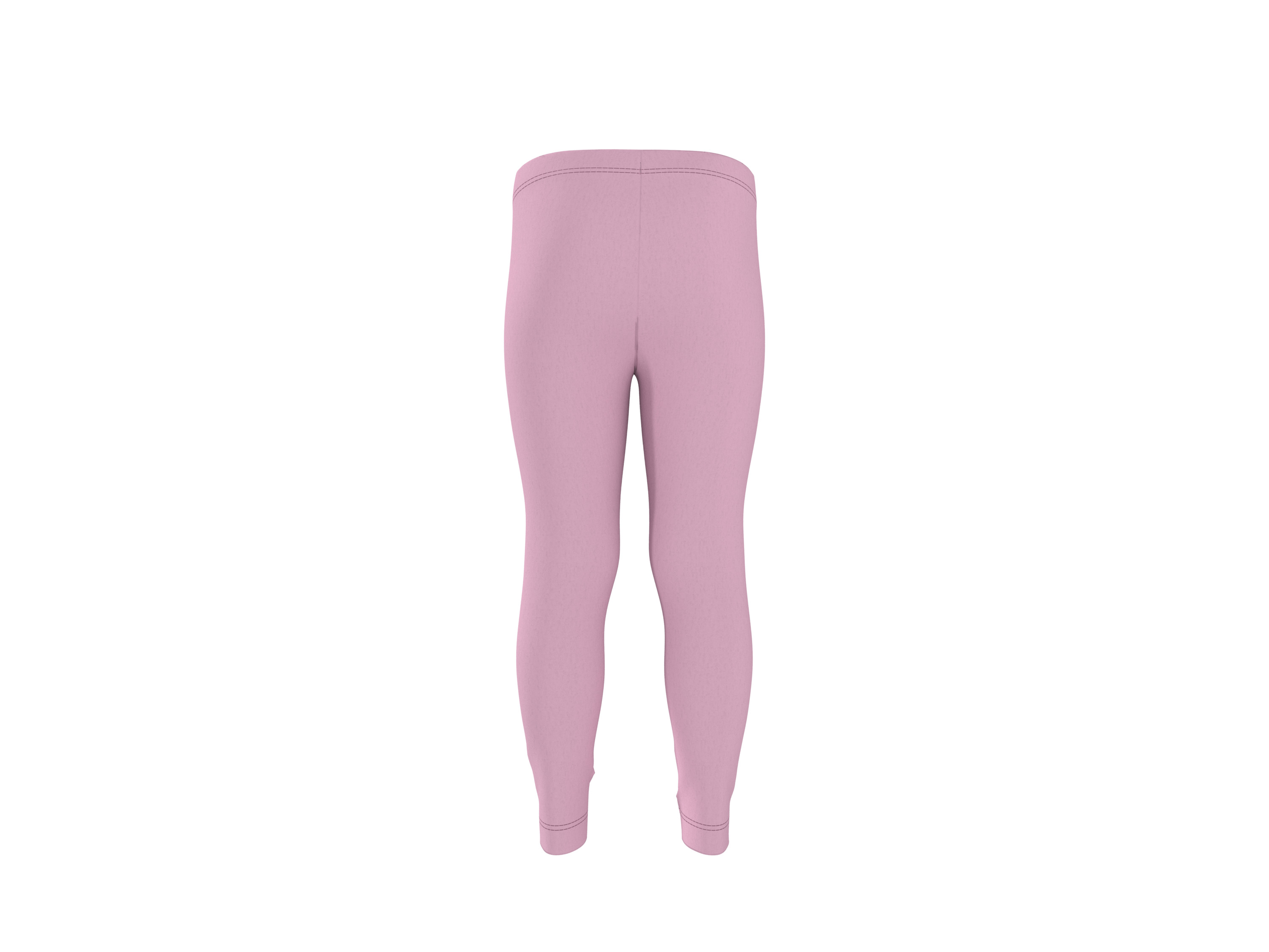 LUPILU® Kleinkinder Leggings, 2 Stück (rosa/weiß, 122/128) – Bild 3 von 4