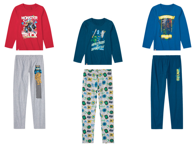 Gehe zu Vollbildansicht: LEGO Kinder Jungen Pyjama mit Print - Bild 1