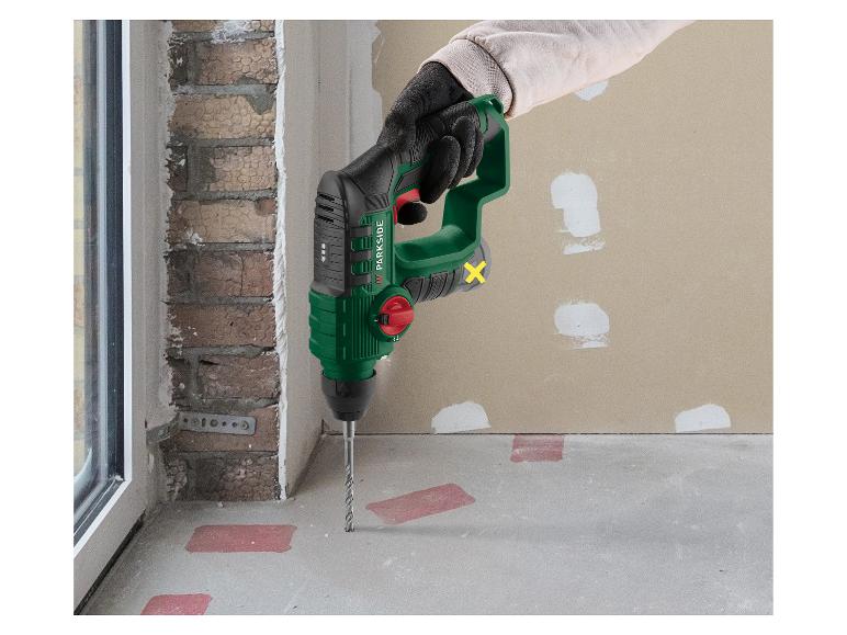 PARKSIDE® 12 V Akku-Bohrhammer »PBHA 12 A1« ohne Akku – ohne Ladegerät