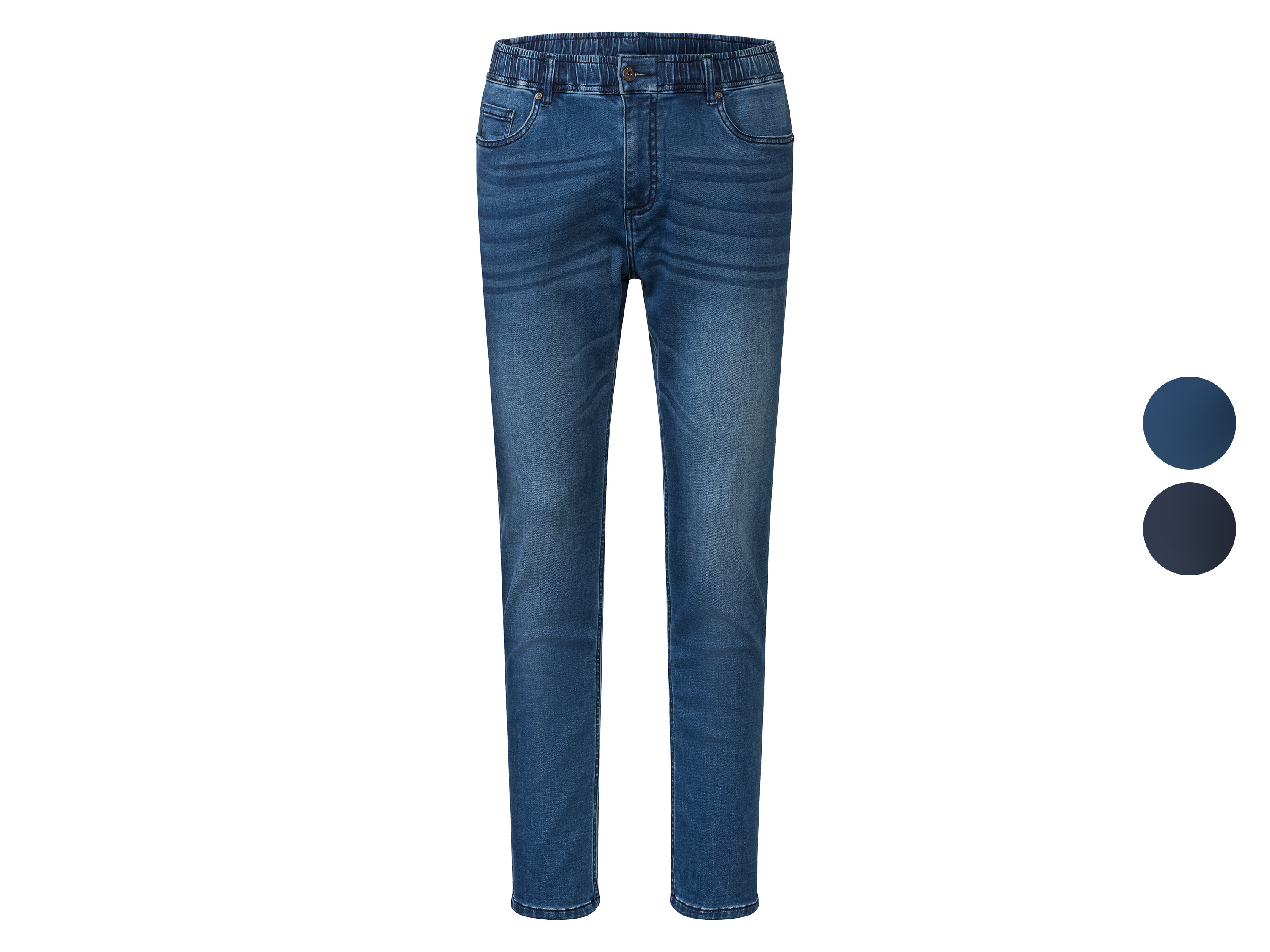 LIVERGY® Herren Sweat-Denim-Jeans