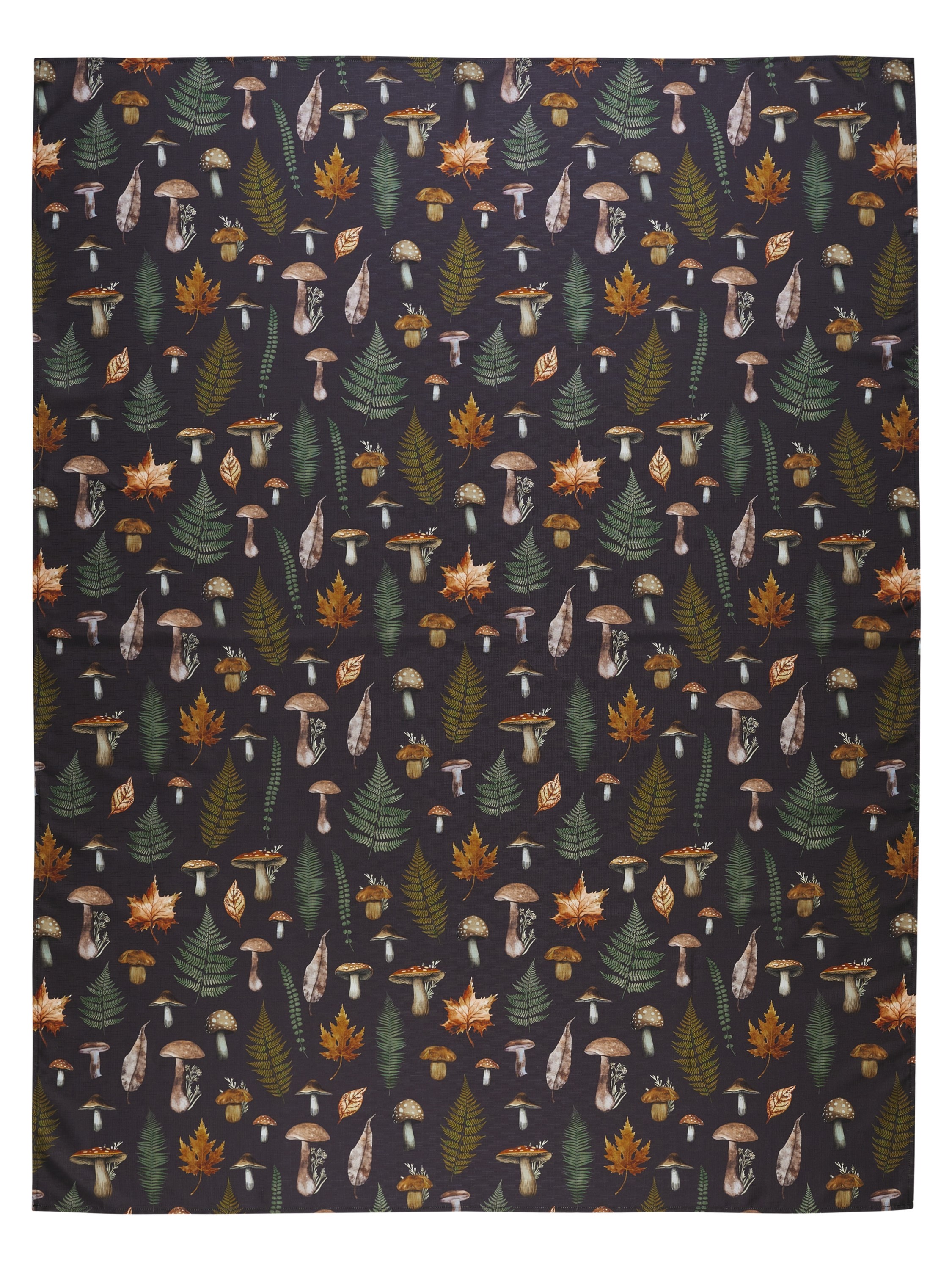 Thumbnail - LIVARNO home Tischdecke / Tischläufer-Set, aus recyceltem Material (Tischdecke, Pilze)