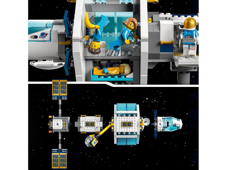 Gehe zu Vollbildansicht: LEGO® City 60349 »Mond-Raumstation« - Bild 6