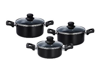 SILVERCREST® Aluminium-Topf-Set, 3-tlg.