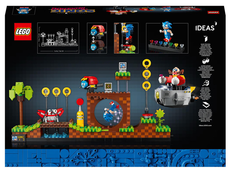 Gehe zu Vollbildansicht: LEGO® Ideas 21331 »Sonic the Hedgehog™ – Green Hill Zone« - Bild 8