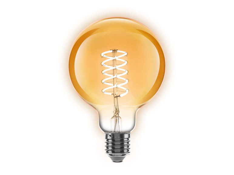 Gehe zu Vollbildansicht: LIVARNO home Leuchtmittel Spiralfilament, dimmbar, Zigbee Smart Home - Bild 1