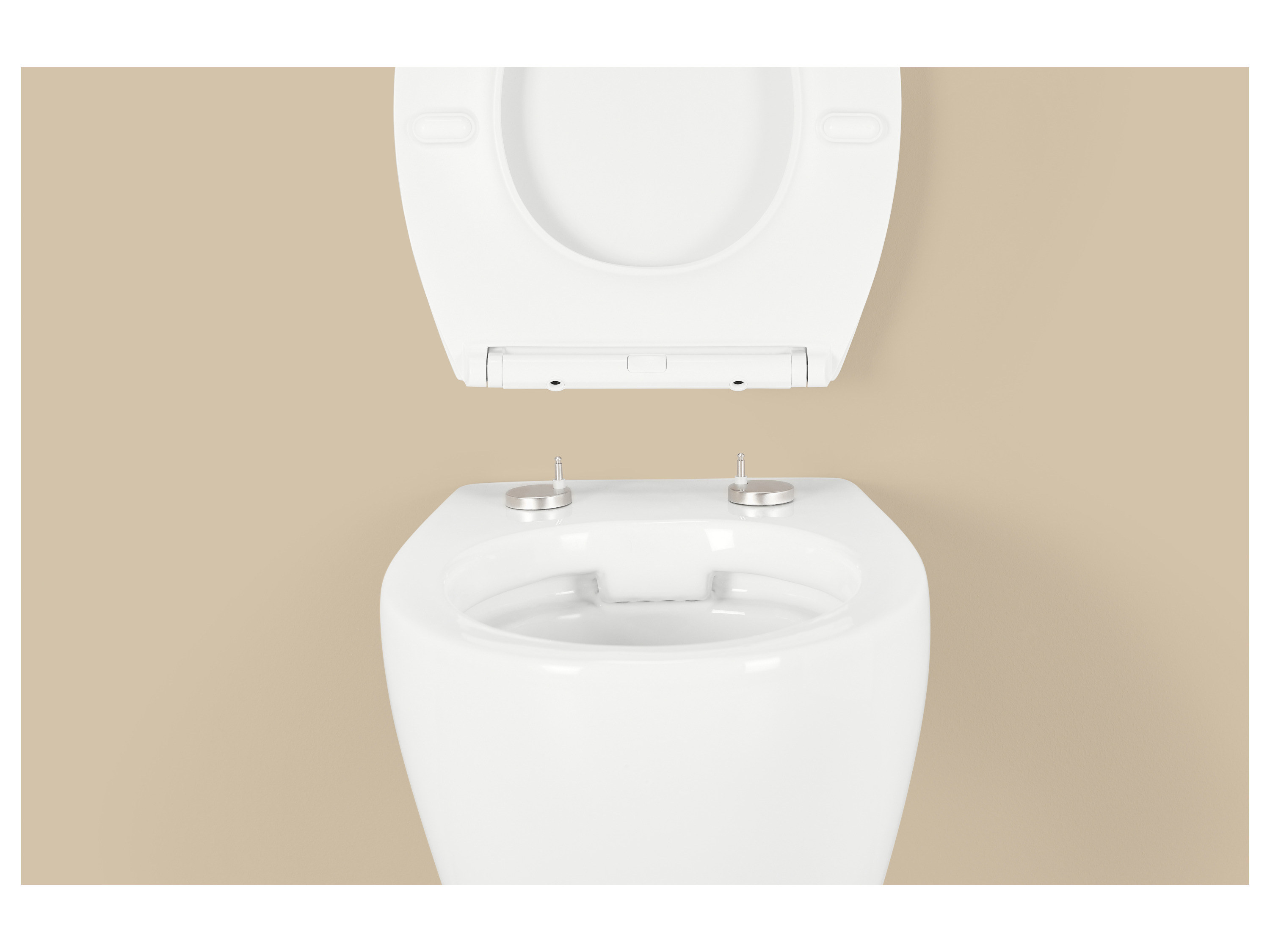 LIVARNO® Premium Duroplast-WC-Sitz (Weiß) – Bild 4 von 4