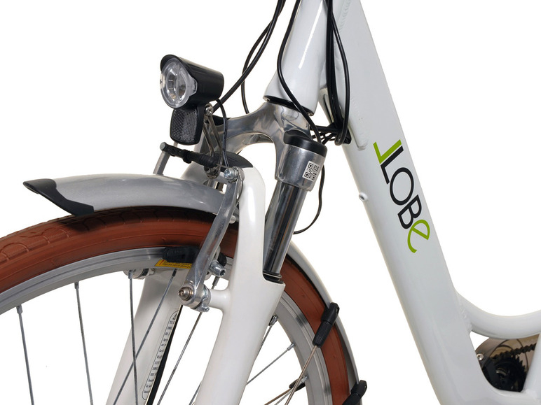 Gehe zu Vollbildansicht: Llobe E-Bike Comfortline Citybike 10Ah, 28 Zoll - Bild 5