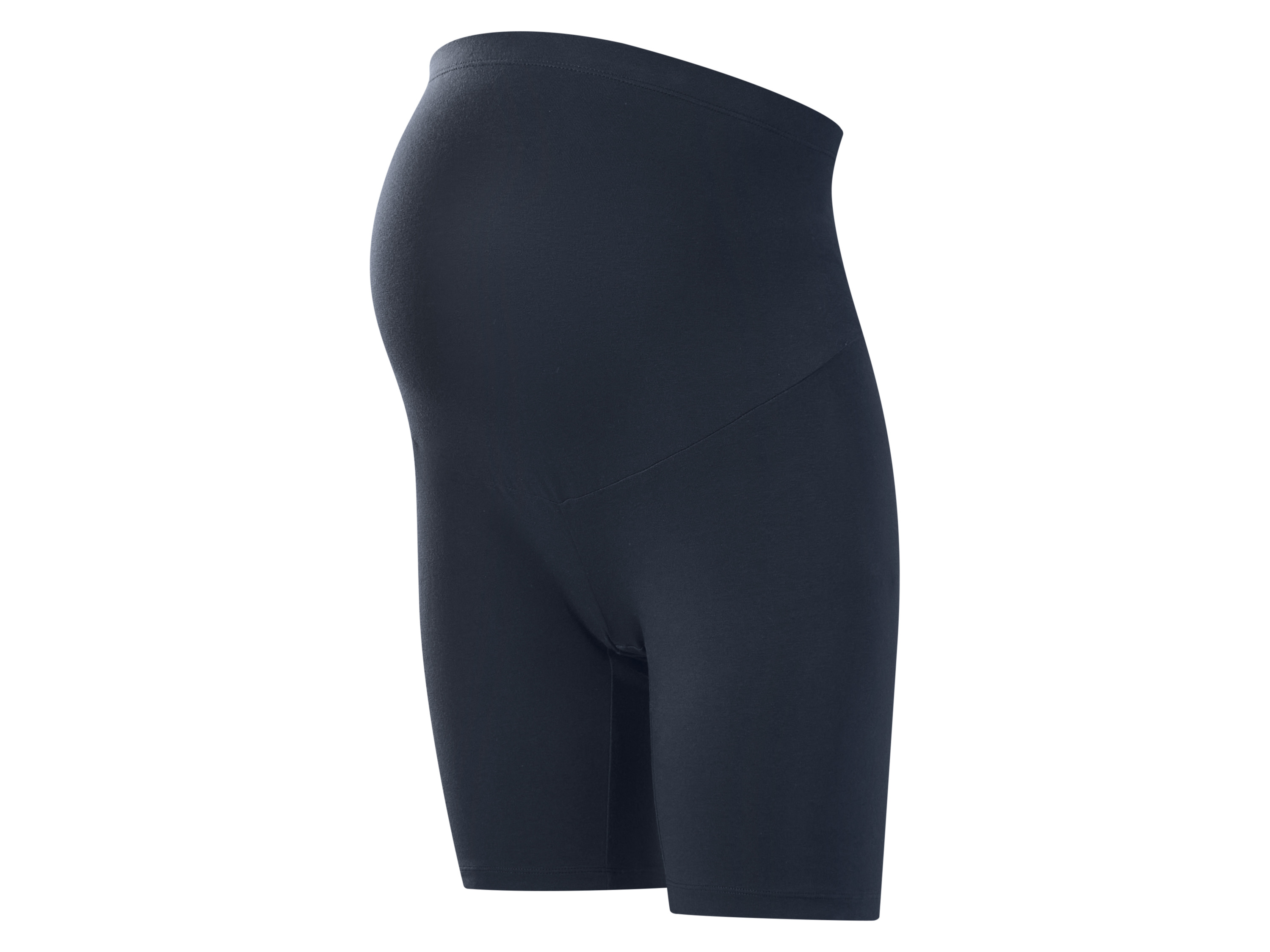 ESMARA® Damen Umstands-Radlerhosen, 2 Stück (schwarz/navy, XS(32/34)) – Bild 2 von 4