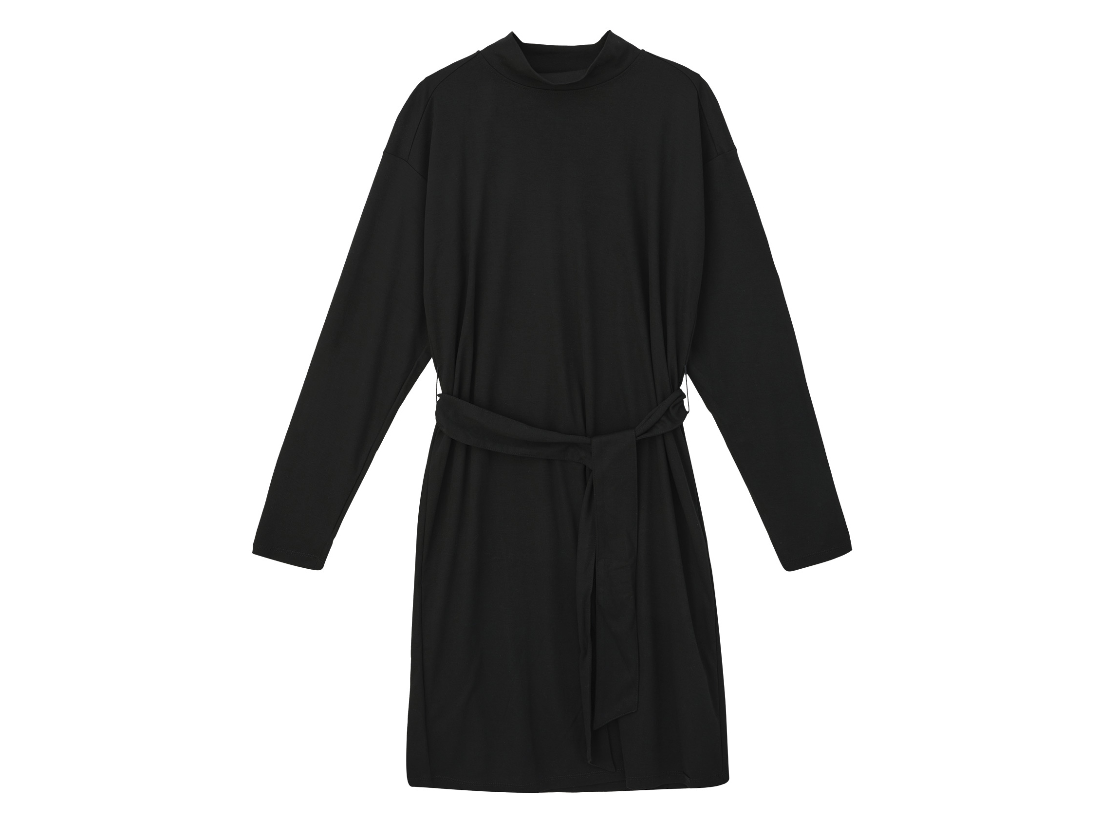 QS by s.Oliver Damen Kleid (schwarz uni, 42) | 04099586065202