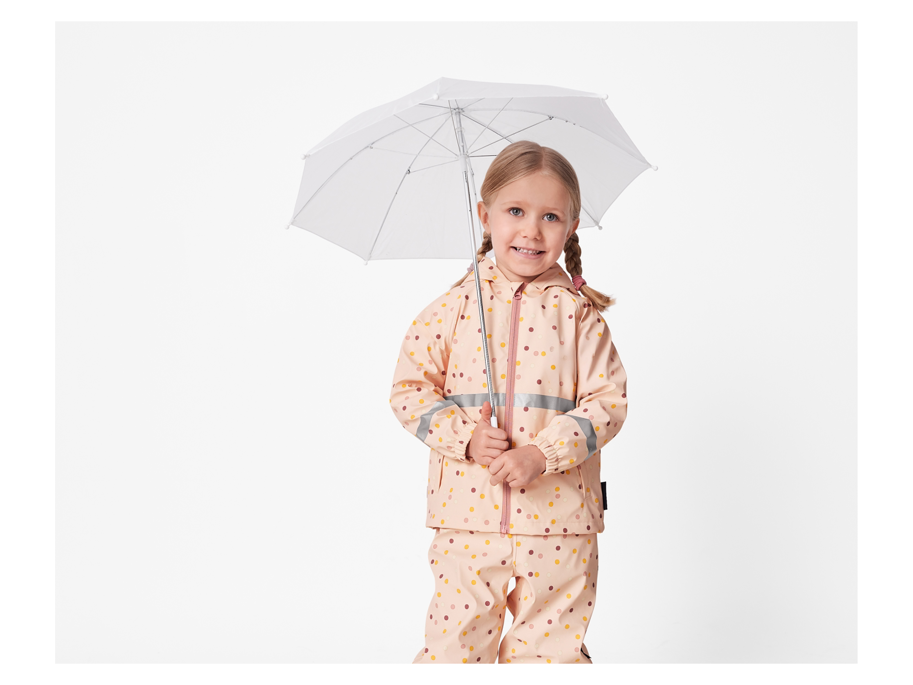 LUPILU® Baby Kleinkinder Matsch- und Buddeljacke, gefüttert (Rosa, 86/92) – Bild 2 von 4