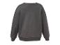 Einfarbiges dunkelgraues Sweatshirt, Rückansicht