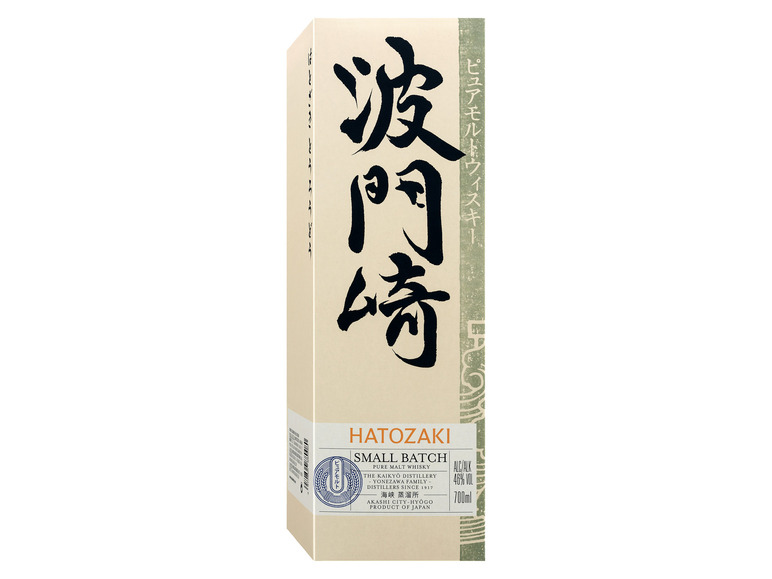 Gehe zu Vollbildansicht: Kaikyō Hatozaki Pure Malt Japanese Whisky mit Geschenkbox 46% Vol - Bild 3