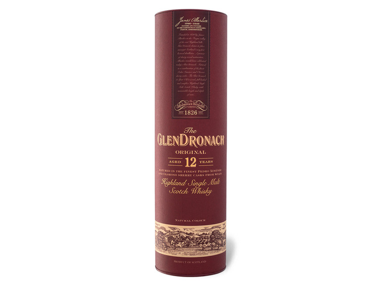 Gehe zu Vollbildansicht: Glendronach Highland Single Malt Scotch Whisky 12 Jahre 43% Vol - Bild 3