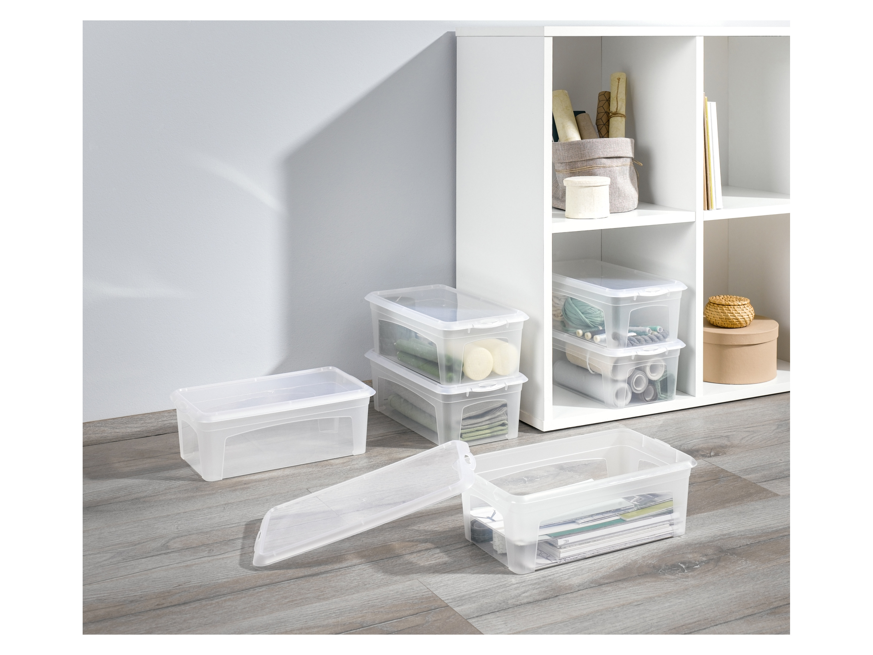 Thumbnail - LIVARNO home Klarsichtboxenset (6er Set klein)