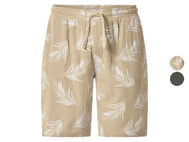 ESMARA MEN Herren Musselin-Shorts