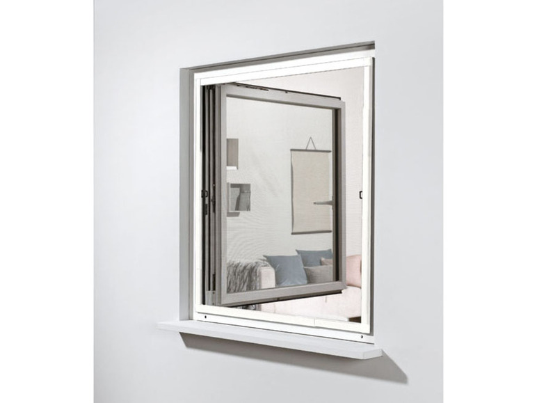 Gehe zu Vollbildansicht: LIVARNO home Fenster-Insektenschutz, teleskopierbar, 120 x 140 cm - Bild 20