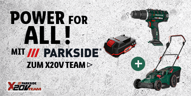 X20V Parkside Akku Team